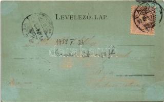 1899 (Vorläufer) Arad, Vértanú szobor, Daimel Lajos, Schwarz Testvérek, Erber és Fleischmann, Ries J...