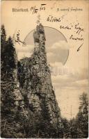 1902 Biharfüred, Stana de Vale, Stina de Vale; A vadony temploma / rock, hiking spot (EK)