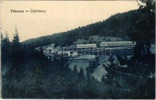 Tihuca, Tihucza, Tihuta (Báránykő, Piatra Fantanel); üdülőhely. Borgoprund és Vidéke fogyasztási szövetkezet kiadása / spa, holiday resort