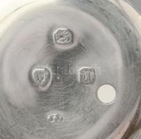 Ezüst (Ag) antik angol zsebóra, spindlis szerkezettel, nem jár, kulcs nélkül. Jelzett szerkezet: Ben...