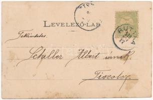 1903 Klicsiny (Ruttka, Vrútky), Schulz Ármin kiadása (EK)