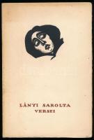 Lányi Sarolta: Napjaim. - - versei. Gara Arnold fametszeteivel. Bp., [1921], szerzői kiadás (Korvin Testvérek-ny.), 99 p. + 2 sztl. lev. Első kiadás. Oldalszámozáson belül 6 egészoldalas illusztrációval. Kiadói papírkötés, a borítón kis foltokkal, kissé sérült lapszélekkel.