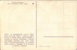 Székelyudvarhely, Odorheiu Secuiesc; Református kollégium (1670-1927), Vigil. Légrády rt. / Calvinis...