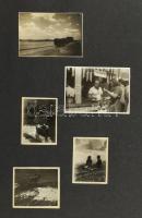 Náray Károly szegedi amatőr fotóművész fotógyűjteménye, részben feliratozott önálló művészfotók, rés...