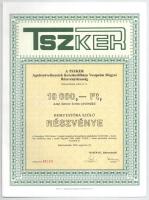 Balatonalmádi 1990. "A TSZKER Agrárszövetkezetek Kereskedőháza Veszprém Megyei Részvénytársaság...