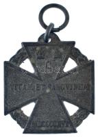 1916. &quot;Károly-csapatkereszt&quot; Zn kitüntetés mellszalag nélkül T:XF,VF oxidáció Hungary 1916. &quot;Charles Troop Cross&quot; Zn decoration without ribbon C:XF,VF oxidation NMK 295.