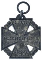 1916. "Károly-csapatkereszt" Zn kitüntetés mellszalag nélkül T:XF,VF oxidáció
Hungary 191...