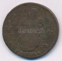 1763PH-KM Poltura Cu "Mária Terézia" T:F patina
Huszár: 1751., Unger III.: 1270.c