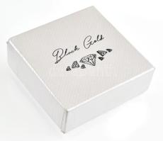 18 K fehérarany gyűrű 11 db gyémánttal. 0,4 c VVS1-VS, F-G, 0,55c VS1-SI G-H Br 5,4 g, m: 53 Certifi...