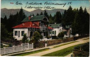 1924 Brassó, Kronstadt, Brasov; Noa / Villa. Vasúti levelezőlapárusítás 11. 1916.