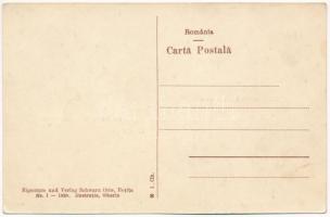 Resica, Resita; Galeria ereditara, Strada Principala / Erbstollen, Hauptstrasse / Fő utca, vasgyár, ...