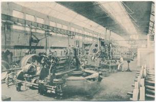 Resica, Resita; Fabrica de rotii / Räderpaar Dreherei. Anton Neff 1926. Nr. 5. / kerékgyár belső / wheel factory interior