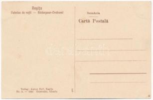 Resica, Resita; Fabrica de rotii / Räderpaar Dreherei. Anton Neff 1926. Nr. 5. / kerékgyár belső / w...