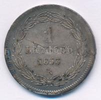 Olasz Államok / Pápai Államok 1853R 1b Cu "IX. Pius" T:VF patina, lapka hiba
Italian Stat...