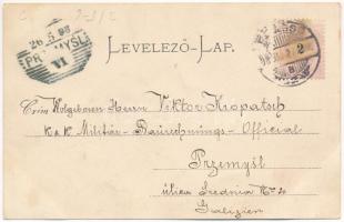 1898 (Vorläufer) Brassó, Kronstadt, Brasov; Evangélikus templom, Honterus szobor. Wilh. Hiemesch / s...