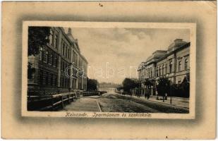 1913 Kolozsvár, Cluj; Iparmúzeum és szakiskola. Rigó Árpád utóda kiadása / museum and school (EK)