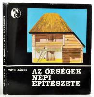 Tóth János: Az őrségek népi építészete. Bp., 1975, Műszaki. 2. kiadás. Kiadói egészvászon-kötés, kiadói papír védőborítóban.