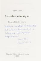 Légrádi László: Az ember, mint olyan. DEDIKÁLT! Kis gondolkodók könyve. Az Embernevelés Kiskönyvtára...
