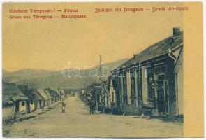 1911 Teregova, Terregova; Fő utca, üzlet. W.L. 1472. / strada principala / Hauptgasse / main street, shop (r)