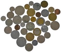 35db-os vegyes, európai érmetétel T:vegyes 35pcs mixed, European coin lot C:mixed