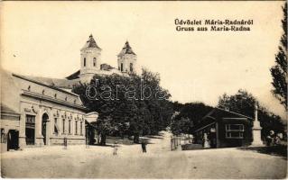 Máriaradna, Mária-Radna, Radna (Lippa, Lipova); kegytemplom és zárda. / pilgrimage church and nunnery