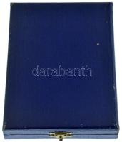 Olaszország 1978. "Vercelli" városi kitüntető emlékérem gyártói dísztokban (50mm) T:AU pat...