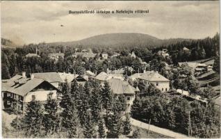 Borszékfürdő, Baile Borsec; látkép a Nefelejts villával / general view, villa