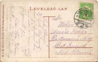 1915 Máramarossziget, Sighetu Marmatiei; Állami felsőbb leányiskola internátusa. W.L. Bp. Kaufman Áb...