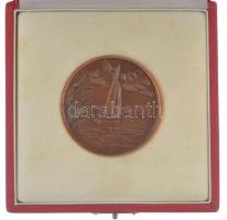 1987. "Idegenforgalmi Hivatal - SIOTOUR BALATON 1947-1987" bronz emlékérem eredeti tokban ...