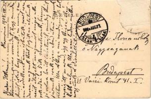 1908 Modor-Harmónia, Modra; Részlet Királyfa felé. Levius P.S. kiadása / view to Králová pri Senci (...