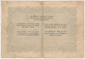 1848. 100Ft "Kossuth bankó", "DT 50509" T:VG folt, szakadások / 
Hungary 1848. ...