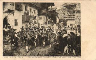 Returning soldiers from the war of 1809