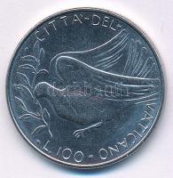 Vatikán 1977. 100L acél T:AU Vatican 1977. 100 Lire steel C:AU