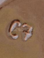 Német retro kerámia váza, jelzéssel, hibátlan, m: 19 cm