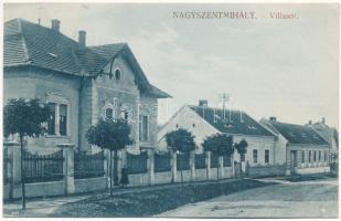 Nagyszentmihály, Németszentmihály, Grosspetersdorf; Villasor / Villas (EK)