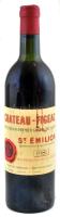 1981 Chateau-Figeac Saint-Emilion Premier Grand Crú, bontatlan palack elegáns Bordeaux-i vörösbor, 0,75l.