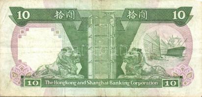 Hongkong 1990. 10$ T:II/III