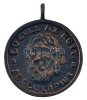 DN "60 éves az EGYT - Aesculapius" kétoldalas, öntött bronz emlékérem füllel (34mm) T:XF