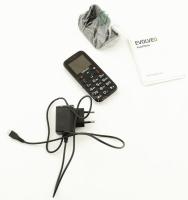 Evolveo EasyPhone mobiltelefon, töltőkábellel és tartóval, leírással, jó állapotban, működik