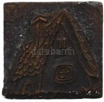 Játék pecsétnyomók, állat- és mesefigurák, stb., vegyesen, Nesquik fémdobozban + hozzá bélyegzőpárna