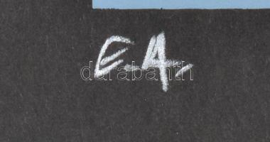 Hervé, Rodolf (1957-2000): Eiffel-torony. Szitanyomat, papír, jelzett, művészpéldány E.A. jelzéssel....