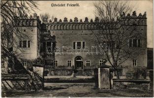 Eperjes, Presov; Fricsi kastély / castle / zámek. Divaldov následník