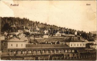 Predeál, Predeal; Gara / vasútállomás, vonat. Ioan Vestea kiadása / railway station, train (felületi sérülés / surface damage)