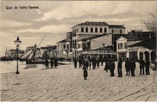 Samos, Quai de Vathy / quay, shop. C. Hadjigeorgiou Freres (EK)
