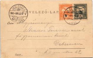 1900 Szliács, Sliac; látkép. Sonnenfeld Mór kiadása / general view, spa (kis szakadás / small tear)