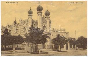 Kolozsvár, Cluj; Izraelita templom, zsinagóga. W.L. 994. / synagogue (szakadás / tear)