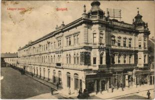 1909 Szeged, Lengyel palota, Kobrak cipőraktár, üzletek. Grünwald Hermann kiadása (Rb)