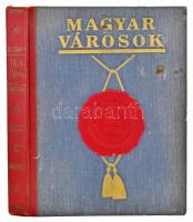 Magyar városok. Az előszót és bevezetőket írták: Szendy Károly, Lukács György, Ember Géza, Révay István, Kramer Gyula. Vármegyei Szociográfiák XIV. Bp.,1941., Vármegyei Szociográfiák Kiadóhivatala, (Globus-ny.), 456+2 p.+2 t. + 264 (Személyi Adattár b., három hasábos számozás) p. Kiadói aranyozott félvászon-kötés, kopott, foltos borítóval, a gerincen kis sérülésnyommal.