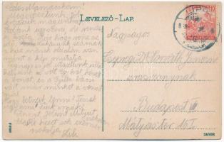 1918 Lippafüred, Lippafürdő, Baile Lipova (Temes, Timis); Margit nyaraló / villa