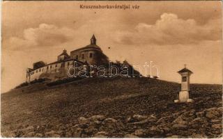 1914 Krasznahorkaváralja, Krásnohorské Podhradie; vár. Fuchs József kiadása / hrad / castle (EK)